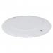 Manhattan White Smartphone Wireless Charging Pad - 5W Charging; Qi Certified; Micro-USB to USB-A Cable Included 8MAN180290