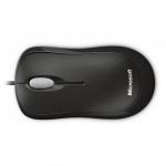 Microsoft Basic Optical Mouse for Business Wired PS2 USB 800 DPI 3 Buttons Black Ergonomic Design Comfortable in Either Hand 8MI4YH00007