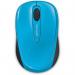 Microsoft Mobile 3500 Ambidextrous RF Wireless BlueTrack 1000 DPI Mouse Cyan Blue 8MIGMF00271