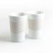 Moccamaster 2 Porcelain Coffee Mugs 200ml Off White 8MMMA022