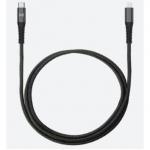 Mobilis 1m USB-C to USB-C Black Cable 8MNM001342