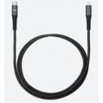 Mobilis 1m USB-C to USB-C Black Cable 8MNM001342