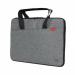 Mobilis Trendy 12.5 to 14 Inch Sleeve Notebook Case Grey and Black 8MNM025013