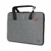 Mobilis Trendy 12.5 to 14 Inch Sleeve Notebook Case Grey and Black 8MNM025013
