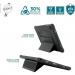 Mobilis ProTech Reinforced Apple iPad 10.9 Inch 10th Generation Black Tablet Case with Kickstand and Handstrap 8MNM053019