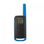 Motorola T62 Walkie Talkie Radios Blue Twin Pack 8MOB6P00810LDRMAW