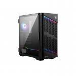 MSI MPG Velox 100P Airflow E-ATX Tempered Glass Mid Tower Gaming PC Case 8MS10339403