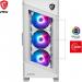 MSI MPG VELOX 100R EATX White Mid Tower Gaming PC Case