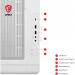 MSI MPG VELOX 100R EATX White Mid Tower Gaming PC Case