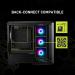 MSI MAG Pano M100R PZ ATX Tempered Glass Black Micro Tower Gaming PC Case