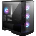 MSI MAG Pano M100R PZ ATX Tempered Glass Black Micro Tower Gaming PC Case 8MS10429491