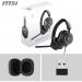 MSI Maestro 300 Wired USB-C Black Multi-Platform Gaming Headset 8MS10446477