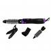Nicky Clarke 1000W 4in1 Frizz Control Ionic Hot Air Brush Volumising Hair Styler 20mm and 38mm Brushes Concentrator Nozzle and Straightener 8NCNHA046
