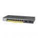 Netgear GS110TP 8 Port Gigabit Ethernet PoE Pro Smart Managed Switch with 2 SFP Ports and Cloud Management 8NE10276435