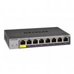 NETGEAR GS108T 8 Port Gigabit Ethernet Smart Managed Pro Switch with Cloud Management 8NE10279587