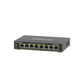 Netgear GS308EP Gigabit Ethernet Power Over Ethernet Plus Network Switch 8NE10324509