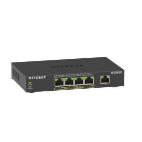 NETGEAR GS305Pv2 5 Port Unmanaged Gigabit Power over Ethernet Network Switch 8NE10334356