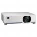 The NEC Projectors - Multimedia NEC P547UL is a high-quality projector that boasts a brightness of 5400 ANSI lumens. This 3LCD WUXGA projector has a native resolution of 1920 x 1200 pixels, ensuring crisp and clear images. Its HDMI and laser technology make it a standout among other projectors. The projector has a standard throw, allowing for versatile placement options. Its sleek design and advanced features make it a top choice for any multimedia needs.