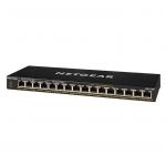 Netgear GS316P 16 Port Unmanaged Gigabit Power Over Ethernet Switch 8NEGS316P100