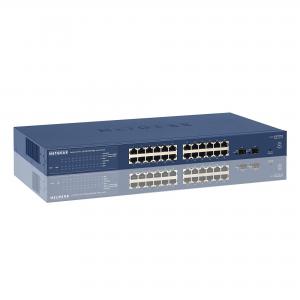 Netgear Managed 24 Port Gigabit Smart Switch 8NEGS724T400EUS