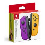 Nintendo JoyCon Pair Neon Purple Orange