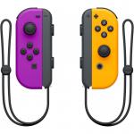 Nintendo Joy-Con Pair Neon Purple and Neon Orange Gaming Controllers 8NI10002888