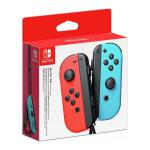 Nintendo JoyCon Pair Neon Red and Blue