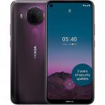 Nokia 5.4 Android 10.0 6.39 Inch UK SIM Free Smartphone with 4GB RAM and 64GB Storage Dual SIM Purple 8NOHQ5020LD68