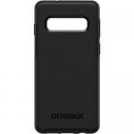 OtterBox Symmetry Series Black Phone Case for Samsung Galaxy S10 Clear Scratch Resistant Drop Proof Slim Design Raised Beveled Edge Screen Bumper 8OT7761326