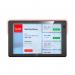 The photo shows a sleek and modern Philips display screen, featuring a 10.1 inch touchscreen with a resolution of 1280 x 800 pixels. It utilizes Rockchip RK3568 technology and is equipped with HDMI and USB ports. The screen runs on the Android operating system and has a 13 display.