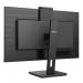 The photograph shows a sleek and modern Philips S Line 27 inch monitor, with a stunning 1920 x 1080 pixel display in full HD resolution. The IPS panel ensures crystal-clear image quality, while the HDMI, DVI, VGA, and DisplayPort inputs allow for versatile connectivity options. The monitor also features a built-in webcam, making it convenient for video calls and conferences. The LED backlight provides energy-efficient and vibrant lighting, making this monitor a great addition to any workspace.