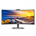 Philips 5000 Series 34 Inch 3440 x 1440 Pixels 4K Ultra HD VA Panel HDMI DisplayPort USB-C Monitor with Built-in Webcam 8PH34E1C5600HE