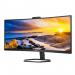 Philips 5000 Series 34 Inch 3440 x 1440 Pixels 4K Ultra HD VA Panel HDMI DisplayPort USB-C Monitor with Built-in Webcam 8PH34E1C5600HE