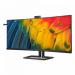 Philips 6000 Series 39.7 Inch 5120 x 2160 Pixels 5K Ultra HD IPS Panel HDR10 Thunderbolt 4 HDMI DisplayPort Docking Monitor 8PH40B1U6903CH00