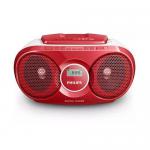 Philips AZ215R CD Sound Machine Red 8PHAZ215R05