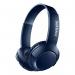 Bass Plus Bluetooth Headphones Blue 8PHSHB3075BL