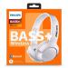 Bass Plus Bluetooth Headphones White 8PHSHB3075WT