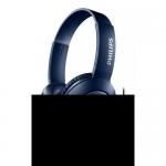 Bass Plus On Ear Wired Headphones Blue 8PHSHL3075BL00