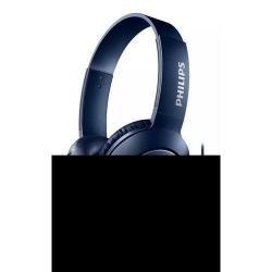 Cheap Stationery Supply of Bass Plus On Ear Wired Headphones Blue 8PHSHL3075BL00 Office Statationery