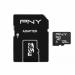 PNY Performance Plus 128GB Class 10 MicroSDXC AD Memory Card and Adapter 8PNPSDU12810P