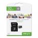 PNY 32GB Performance Plus Memory Card Class 10 MicroSDHC Plus Adapter 8PNPSDU32G10PPLGE