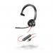 Poly Blackwire 3310 USB A Wired Mono Headset Boom Microphone 94dB Sensitivity Certified for Microsoft Teams 8PO21270301