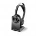 Poly Voyager Focus 2 UC Active Noise Cancelling Wired and Wireless Bluetooth Headset with Charging Stand 8PO21372702