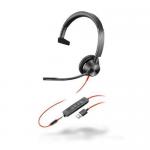 Blackwire 3315 USB A MS Monaural Headset