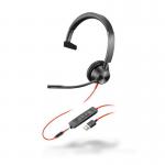 Poly Blackwire 3315 USB A Wired Headset