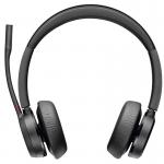 HP Poly Voyager 4320 UC USB-A Wireless Headset and Bluetooth BT700 Dongle 8PO76U49AA