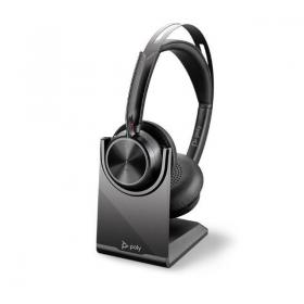 HP Poly Voyager Focus 2 UC Wireless USB-A Headset with Charge Stand 8PO77Y86AA