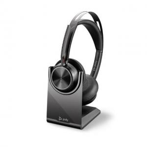 HP Poly Voyager Focus 2 UC Wireless USB-A Headset with Charge Stand