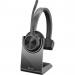 HP Poly Voyager 4310 UC USB-A Monaural Headset and BT700 USB-A Dongle with Charging Stand 8PO77Y92AA