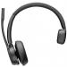 HP Poly Voyager 4310 UC Wireless Microsoft Teams Certified Headset with BT700 Dongle and Charging Stand 8PO77Y93AA